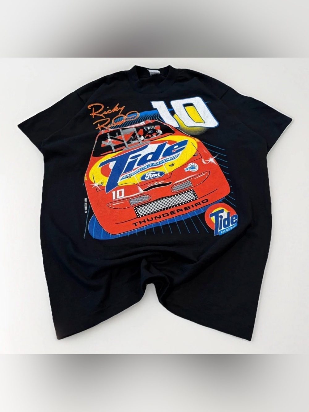 Vintage 1994 Ricky Rudd NASCAR T-Shirt Single Stitch Size Large Made in USA